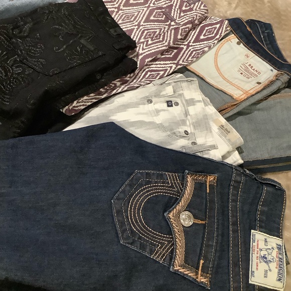 True Religion 7 for all Mankind J Brand Citizens of Humanity & AG Designer Jeans - Picture 8 of 11